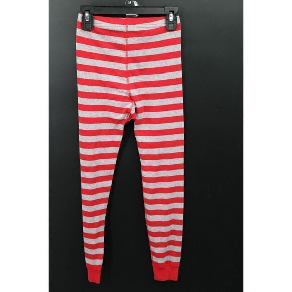 HANNAH ANDERSSON RED GRAY STRIPE BOYS PAJAMA PANTS SIZE 8 130 - Picture 4 of 5
